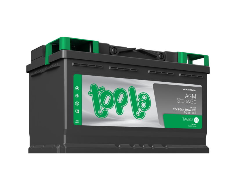 TOPLA AGM STOP&GO - TAG80